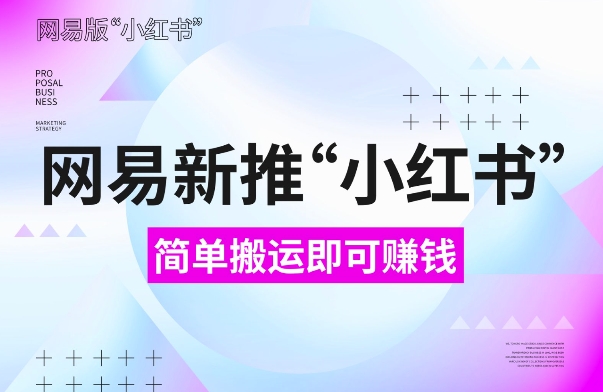 网易官方新推“小红书”，搬运即有收益，新手小白千万别错过(附详细教程)【揭秘】-第一资源库